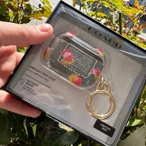 Coach AirPod pro case floral brand new